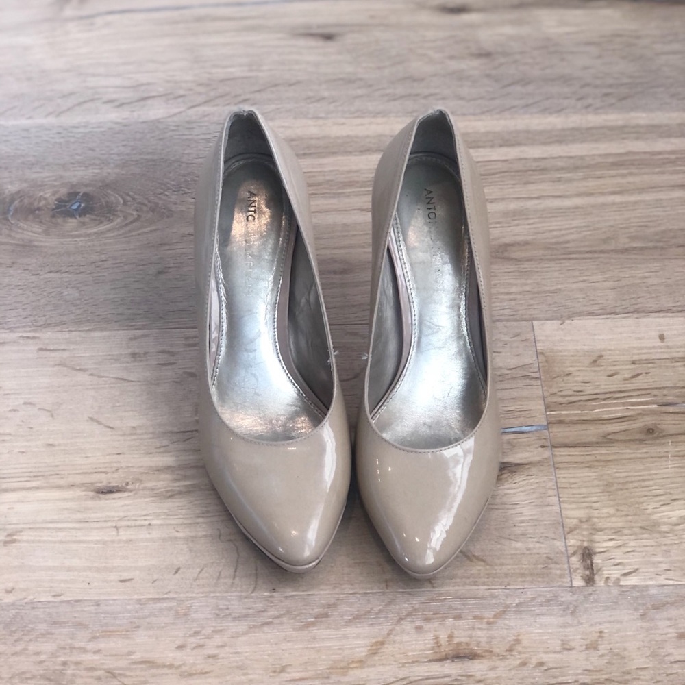 ANTONIO MELANI Nude Heels